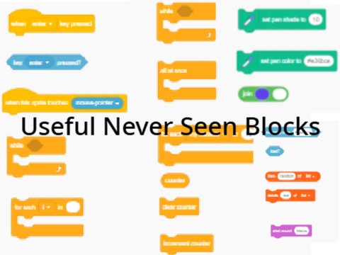 Useful Never Seen Before Blocks!