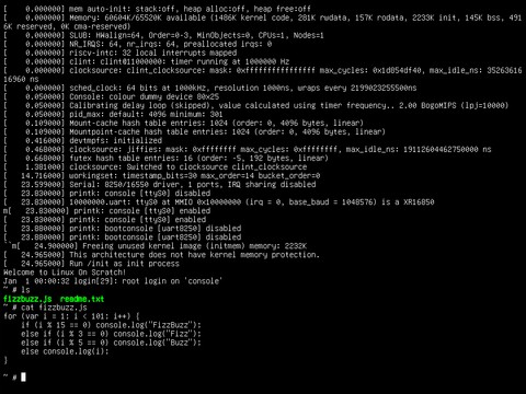 Linux 6.1.14-rv32ima On Scratch