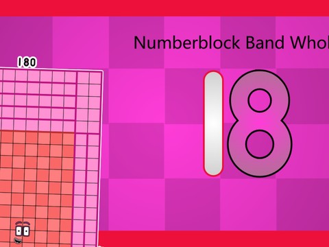 Numberblock Band Wholes 18