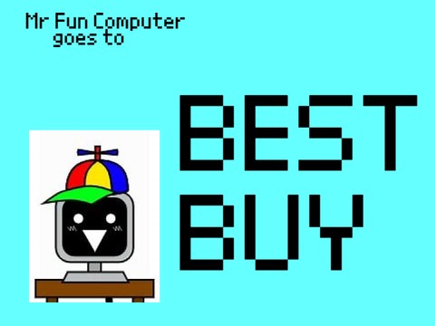 Mr Fun Computer goes to Best Buy