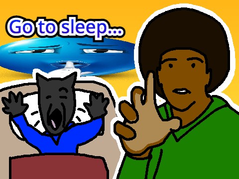 Go to sleep...