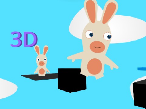 Bunny platforms 3D