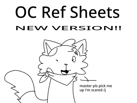 [NEW VERSION] OCs Ref Sheets