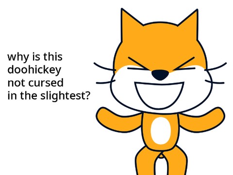 scratch cat dancing