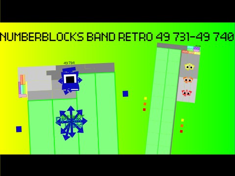 Numberblocks Band Retro 49731-49740