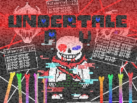 [超未完成] UNDERTALE AU FATAL_ERROR SANS FIGHT