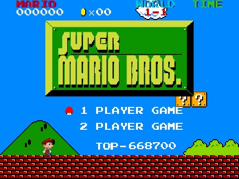 Super Sandy Bros. Arcade Mockup (WIP)