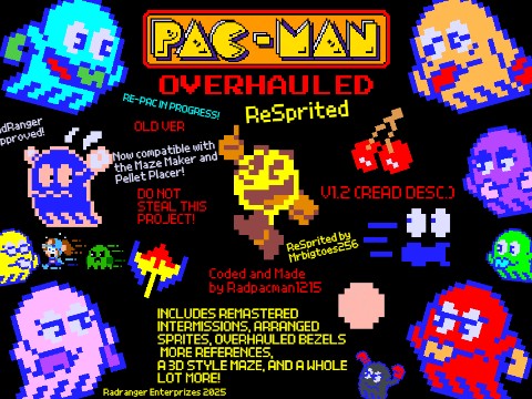 (PAC-MAN Overhauled: ReSprited