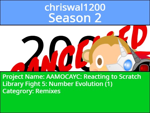 AAMOCAYC: Reacting to Scratch Library Fight 5: Number Evolution (1)