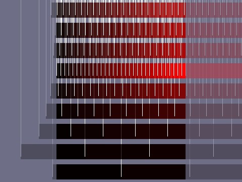 high color depth binary search image scanner