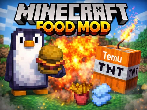 Paper Minecraft FOOD MOD V1.1