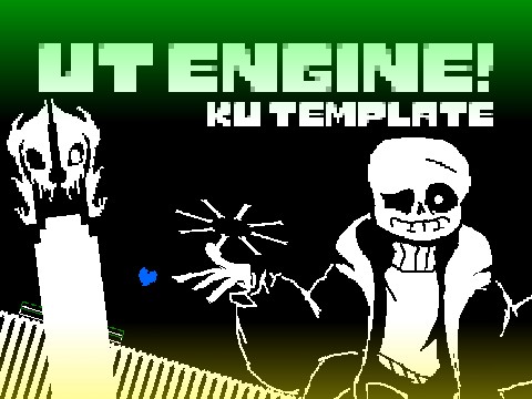 [イージング骨搭載]undertale battle engine ku template