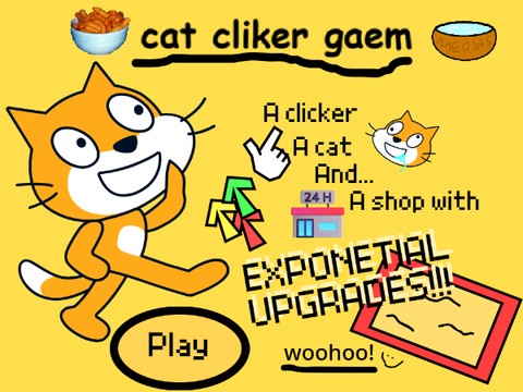 cat cliker gaem