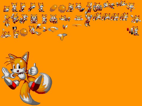 Tails Sprites (Fer ARA)