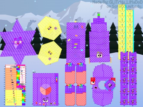 Numberblocks Band Retro 661-670
