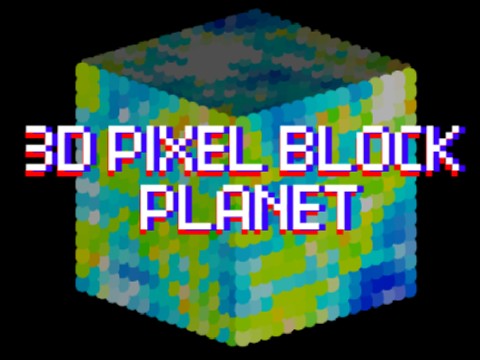 ⛏️ 3D Pixel Block Planet Generator ⛏️ (MOBILE FRIENDLY)