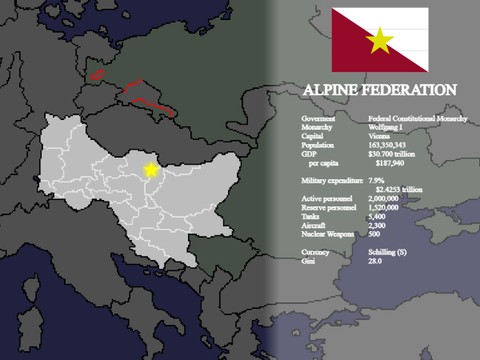 Alpine Empire stats and map