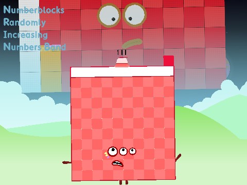 Numberblocks Randomly Increasing Numbers Band
