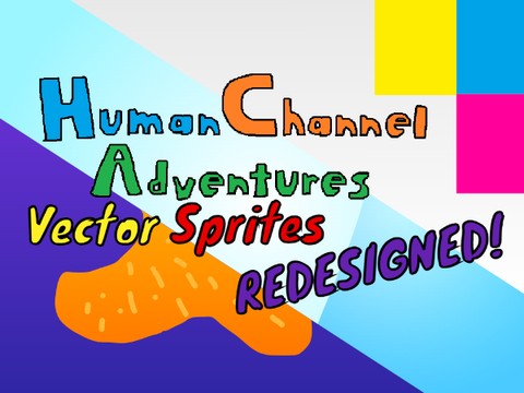 Human Channel Adventures Vector Sprites Redesignen (Collab #65) remix