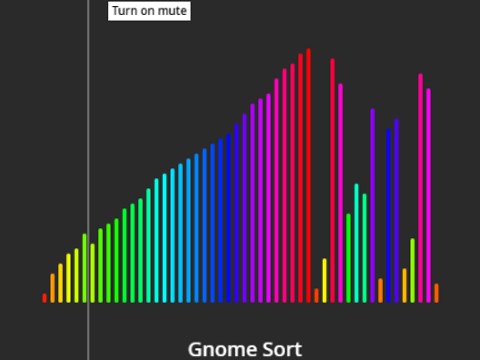 Gnome Sort (50 cells)
