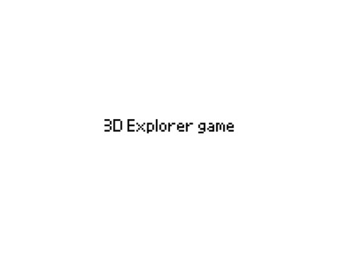 3D Explorer game Version 1.2