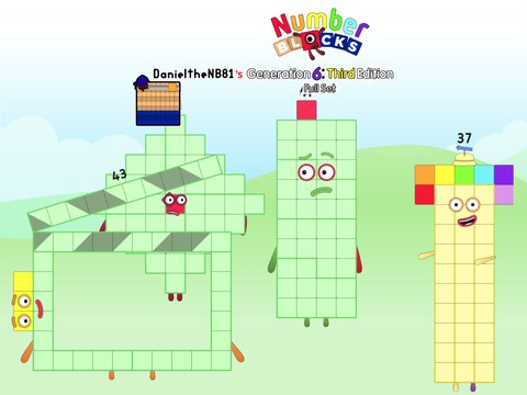 DNB81's G6:TE Numberblocks Set