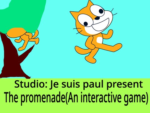 The promenade (An interactive game and animation)