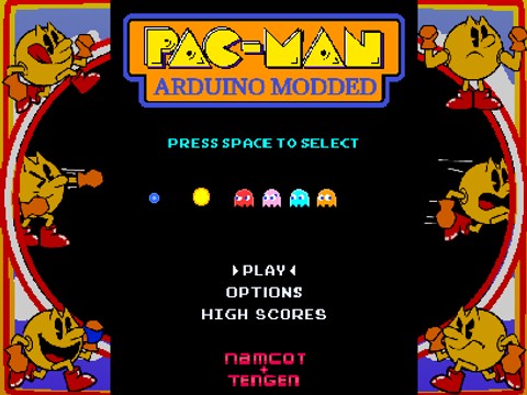 [PAC-MAN ARDUINO MODDED] -Arduino Remix