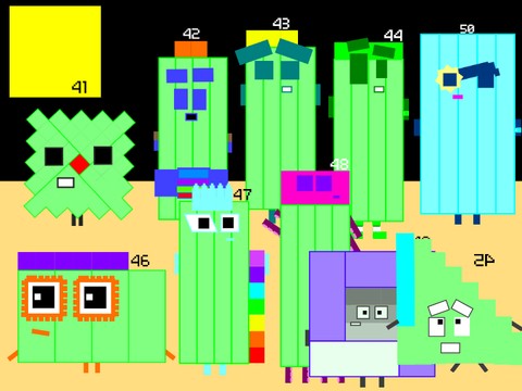 number blocks band retro retro remake