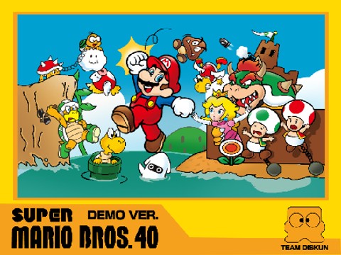 (v1.2) Super Mario Bros. 40 - Demo