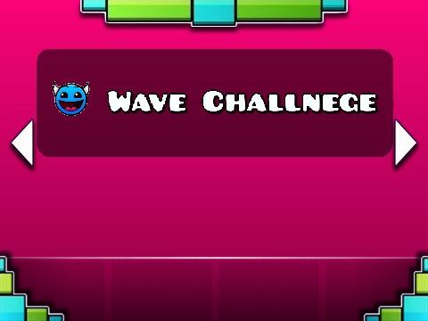Geometry Dash - Wave Challenge