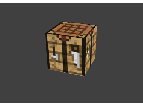 3D Crafting Table!