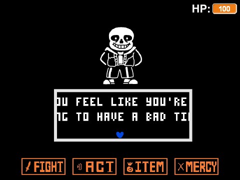 Undertale SANS BOSS FIGHT fixed