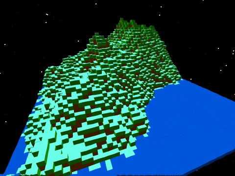 3D Textured Landscape Generator