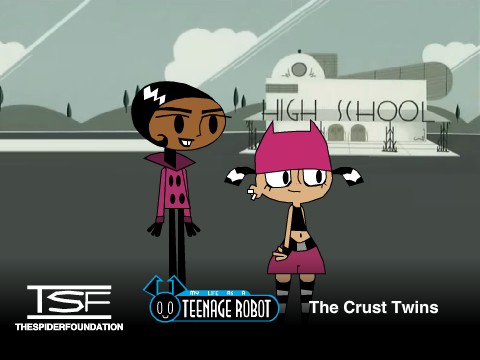 My Life as a Teenage Robot - The Crust Twins (Vector Look)