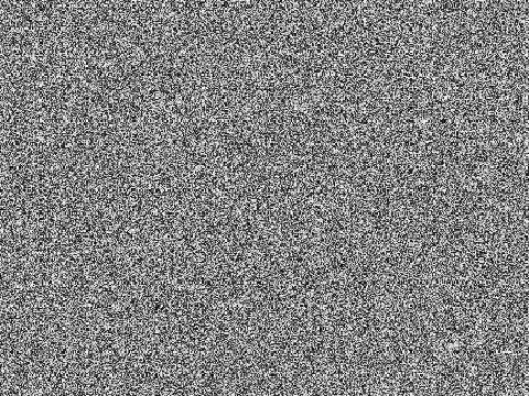 TV Static Effect Test!