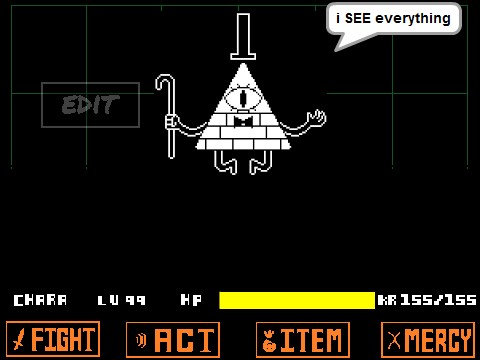 bill cipher fight *fixed*