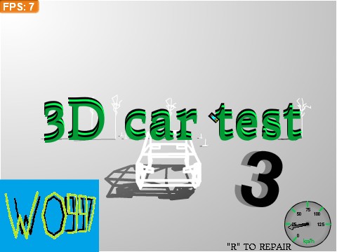 3D car test 3
