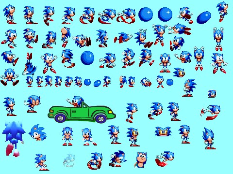 Sonic Mania Sprites (Sonic)