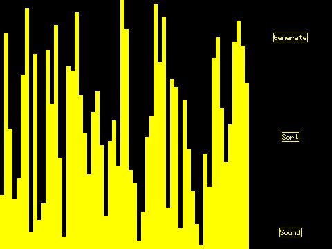 Visual Sorter and sound
