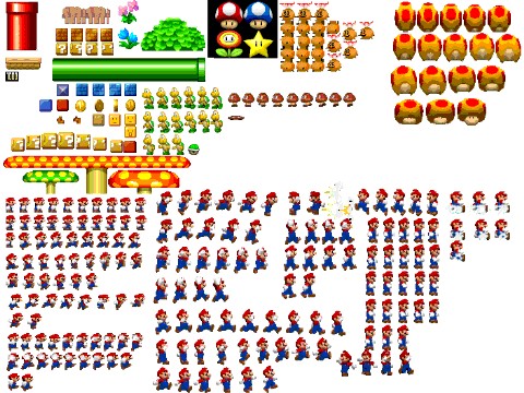 mario sprite pack 1