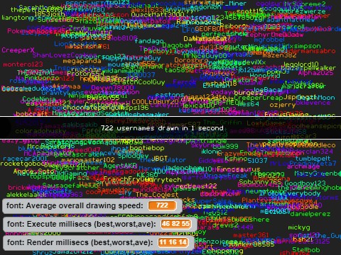Text Engine Speed