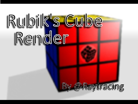 Rubik Cube Render - ( graphics calculator )
