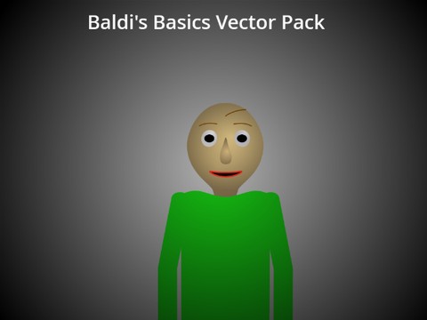 Baldi's Basics Vector Pack