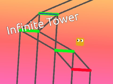 Infinite Tower Random Pen Platformer
