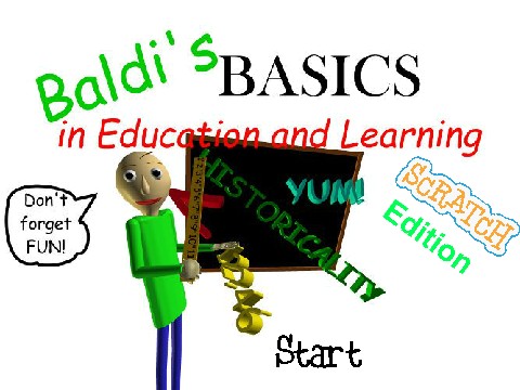 Baldi's basics Scratch Edition ver1.4