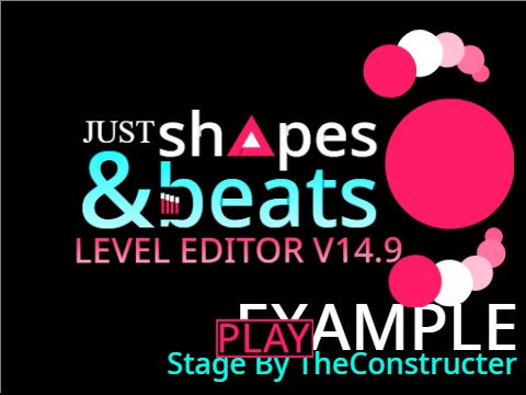 Just Shapes and beats, level editor, pre-alpha OFFICIAL