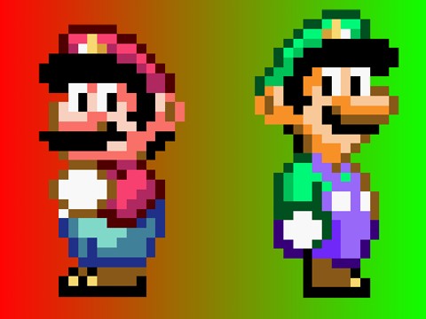 Ultimate SMW Sprites (Mario and Luigi) 2.0