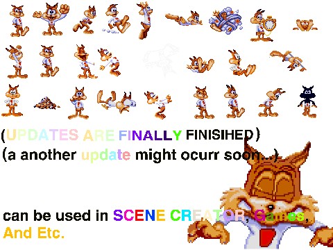 Bubsy Sprites