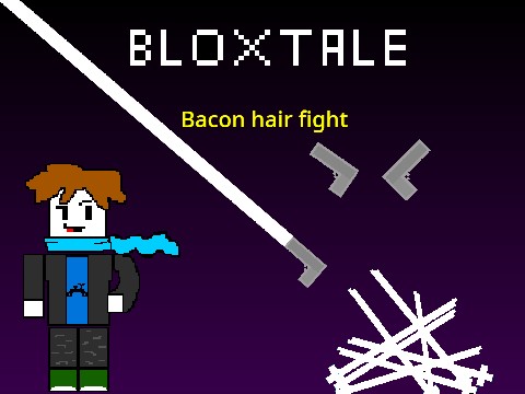 Bacon Hair And Noob (ROBLOXTALE) - roblox post - Imgur